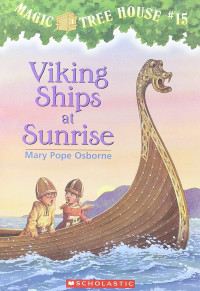 Image of Viking Ships at Sunrise